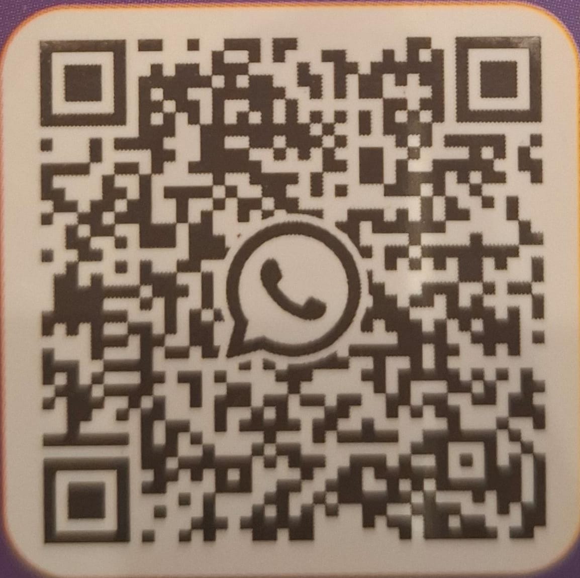 QR de contacto de apoyo